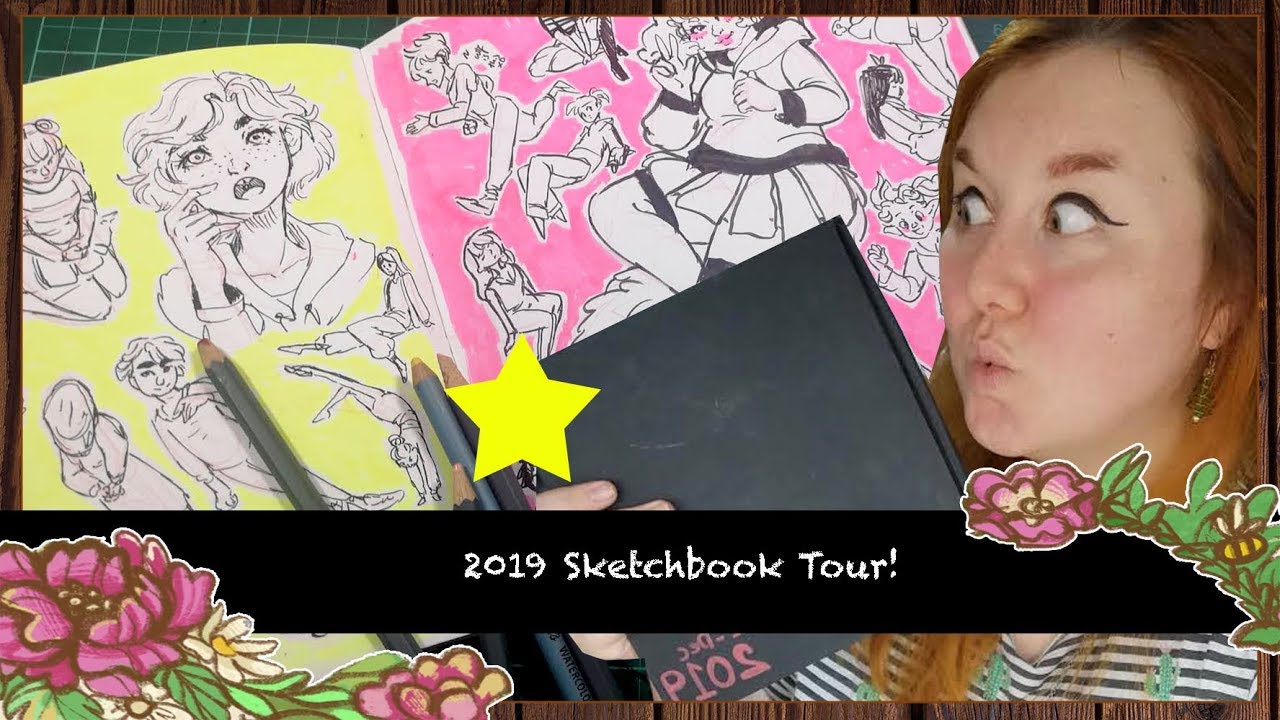 Sketchbook Tour 2019 - YouTube