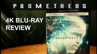 Prometheus 4K Bluray Review and Unboxing