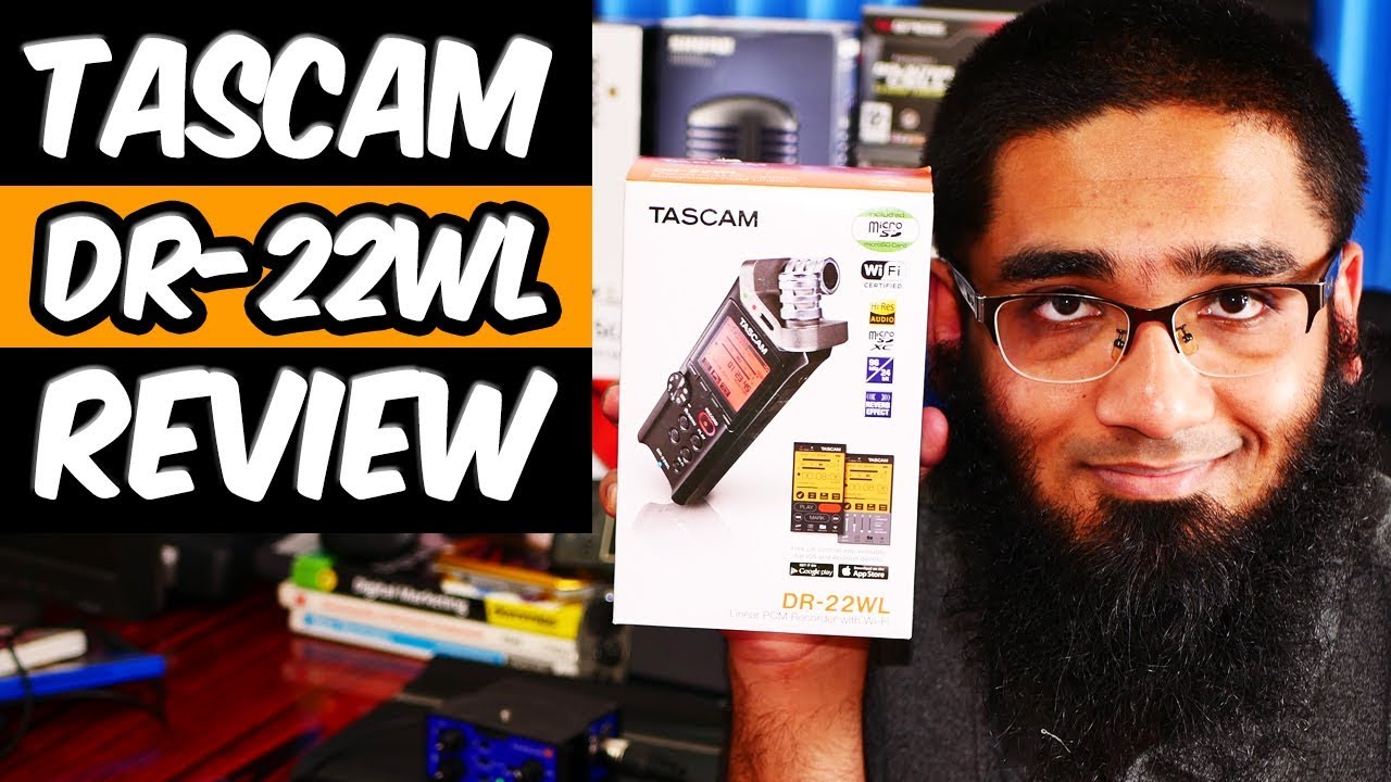 Tascam Dr 22wl Recorder Unboxing Review Outdoor Indoor Audio Test Youtube