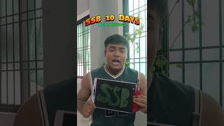 SSB 10 DAYS REMAINING 🪖🇮🇳 #SSB #ARMY #fyp #shorts #viral #themohitshow #vlog #NCC