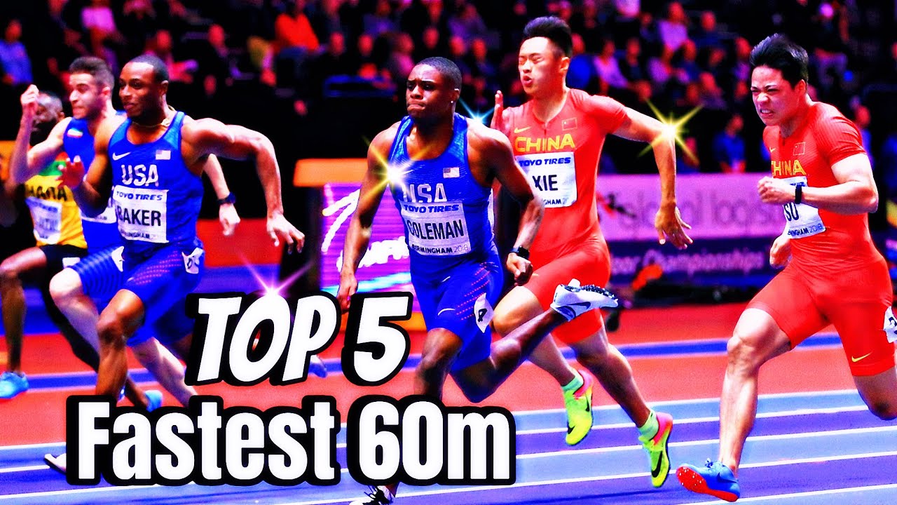 ВАУ! Безумная спринтерская битва: Топ-5 самых быстрых забегов на 60 метров среди мужчин в 2026 году.