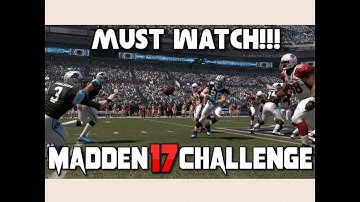 INSANE FAKE FIELDGOAL SHOVEL PASS TRICK PLAY CHALLENGE!! New Madden 17 Challenge - CRAZY ENDING!!