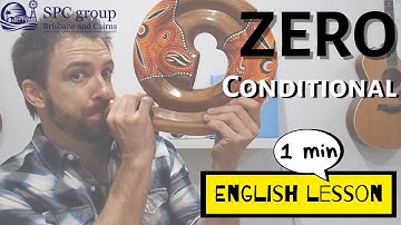 ✔︎1 min English with SPC | Learn "ZERO Conditional"| ep.13