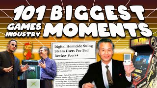 101 Biggest Games Industry Moments of All Time