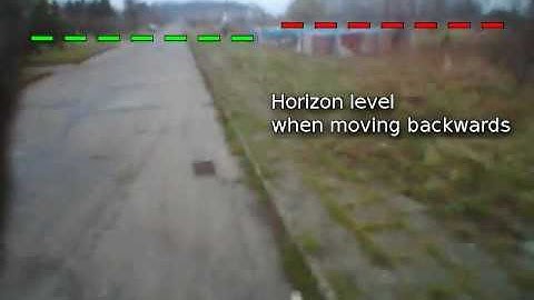 Flight testing my tilt cam for AR.Drone