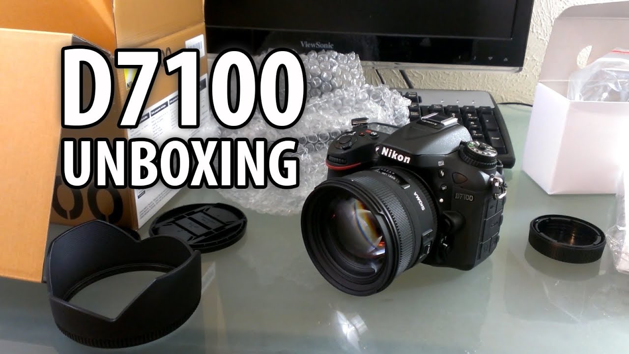 Nikon D7100 Unboxing and Quick Review - YouTube