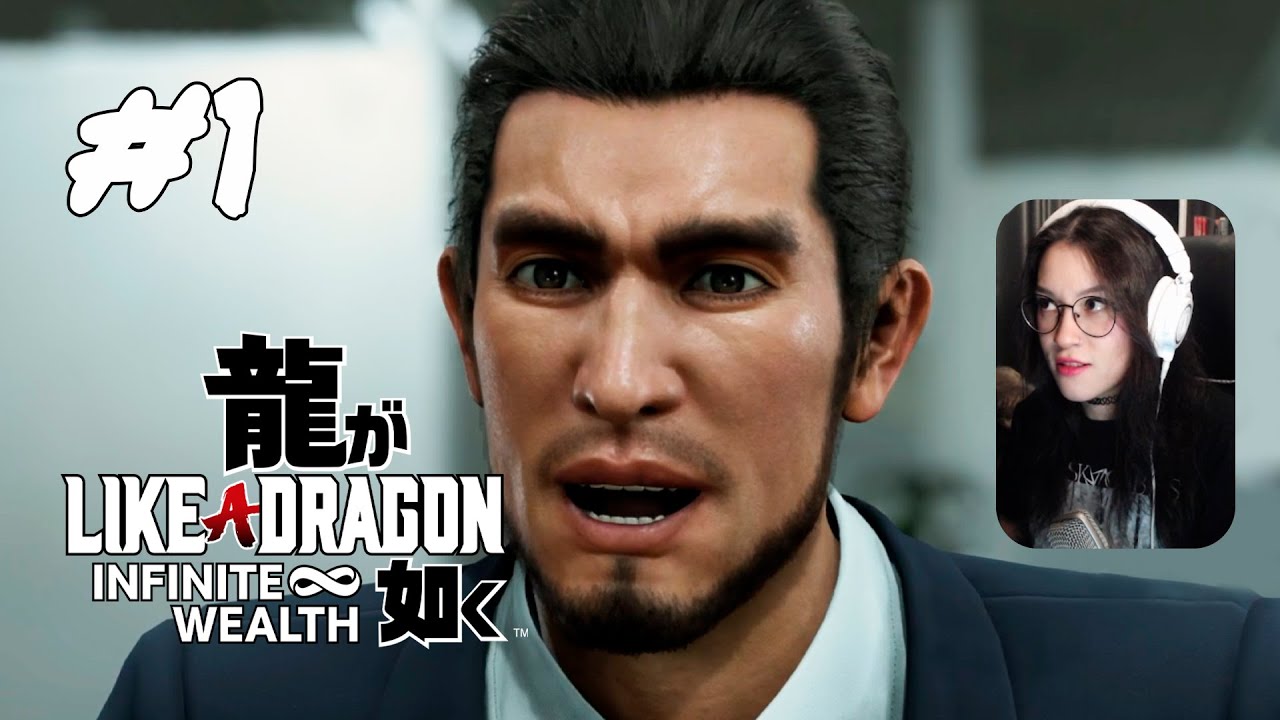 🐉 Like A Dragon: Infinite Wealth 🐉 Первое прохождение PS5 #1 Всё сначала!