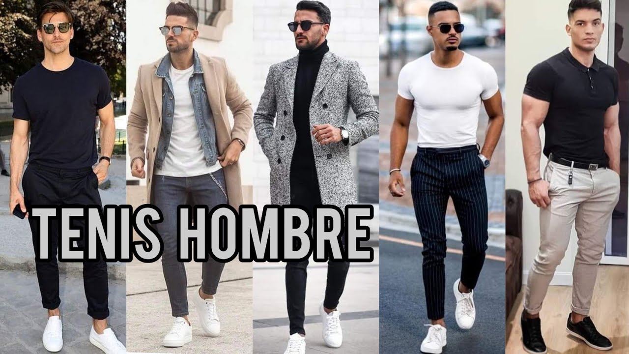 looks con tenis para hombre,camisa con tenis hombre, como vestir