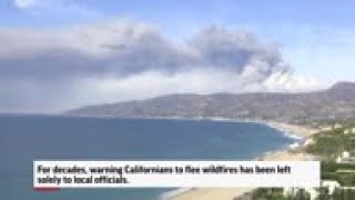 Hurricanes inform wildfire evacuation plans