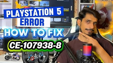 How To Fix PS5 Error Code CE-107938-8 Failed to update the application 