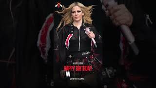Happy 41st Birthday to the Pop-Punk Queen, Avril Lavigne! #happybirthday #ytshorts #youtubeshorts