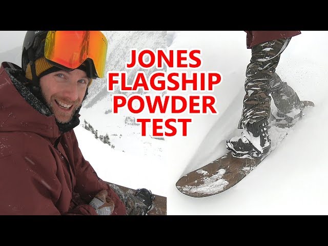 best jones snowboard for powder and choppy snow Testing the Jones Flagship Snowboard in Powder