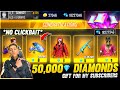 Buying 50,000 Diamonds 💎& Dj Alok In Subscriber Id *No Clickbait*Biggest Giveaway- Garena Free Fire