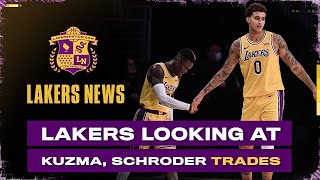 Lakers Looking At Dennis Schroder, Kyle Kuzma Trade Options?