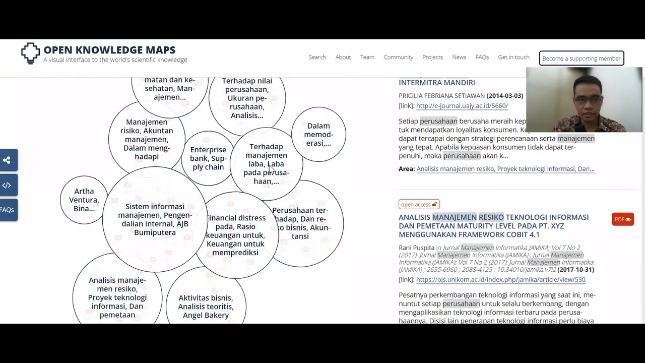 Menggunakan Platform Open Knowledge Maps dan ResearchRabbit - YouTube