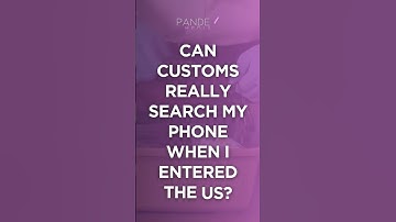 Border Control and Your Phone: Can They Really Search It?  Here