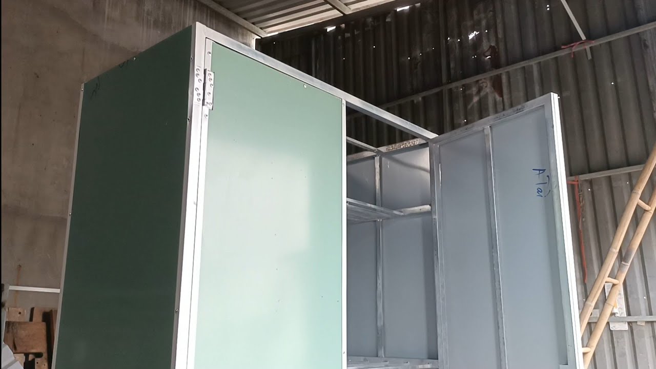 cách lắp ráp tôn tủ không bị dùng
