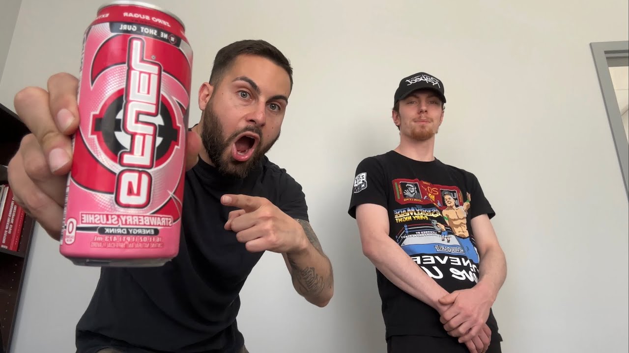 G Fuel 🍓Strawberry Slushie Energy Drink !