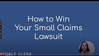 8 Tips For Winning Your Small Claims Lawsuit