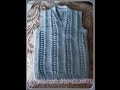 Жилет спицами. Vest knitting