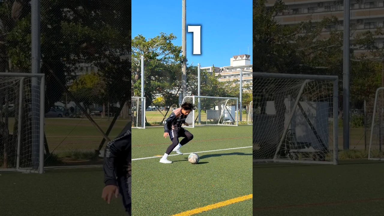 サイドでボールを受けた時に使えるファーストタッチテクニック5選 #レガテドリブル塾 #サッカー