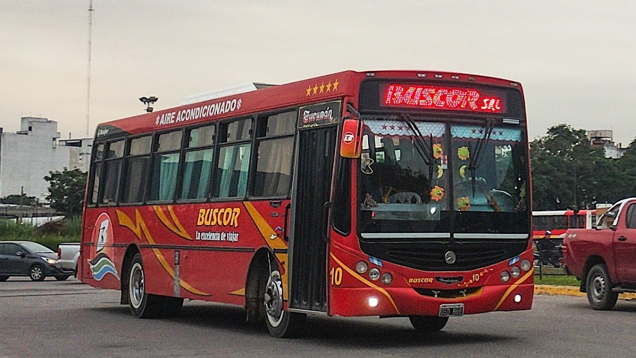 Mix de colectivos de Tucumán - Febrero/Abril de 2024