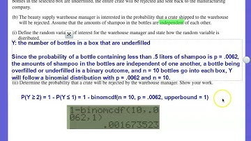 2022 AP Statistics Free Response Question #3