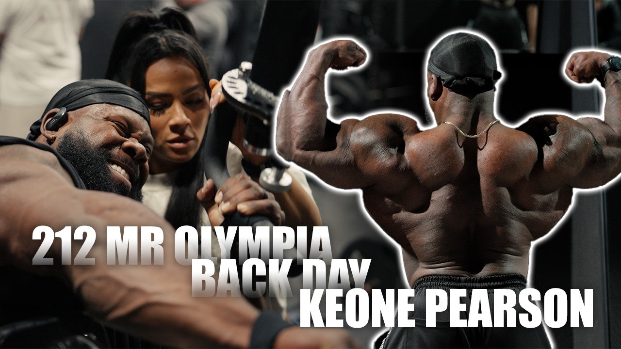 Big Back Day With 3X 212 Mr. Olympia Keone Pearson