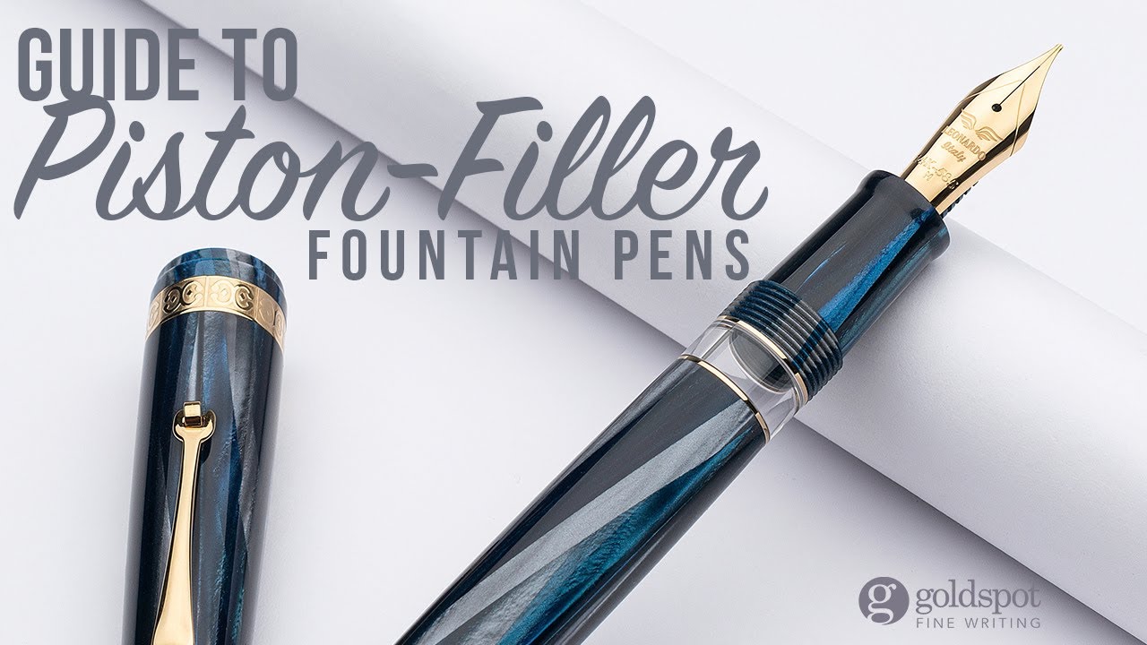 Fountain Pen Filling Mechanisms Explained - Pen Heaven Blog