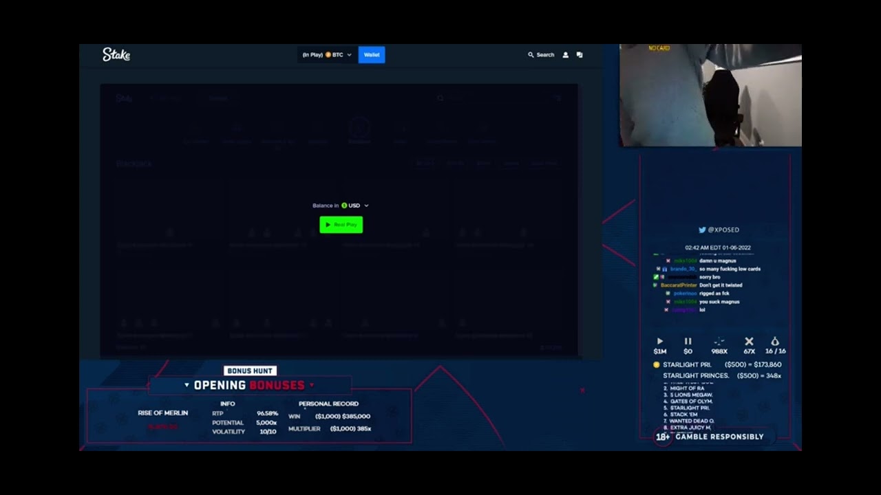 Xposed loses 900k to Magnus from blackjack and DESTROYS the innocent keyboard 😂