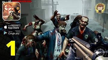 Zombie Shooting : D-Day 2 | Ultimate Offline Zombie Shooting Game | Part 1 (Android/iOS)