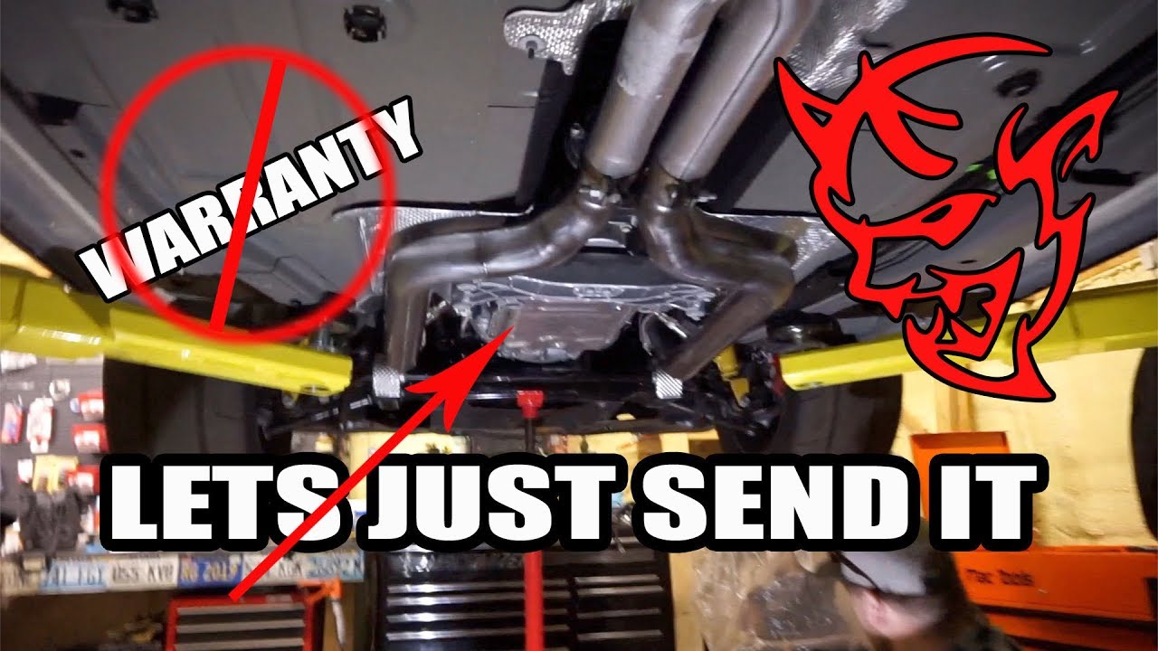 Just voided the Demon Warranty, I think? JBA catless mid pipes