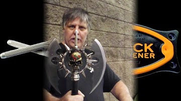 Sharpening Dubble headed battle axe to a shaving sharp finish.