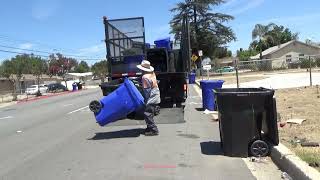 Burrtec Replacing Garbage Cans