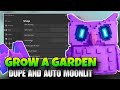 NEW Grow A Garden Script *NO KEY* - Dupe, Auto Collect moonlit, Lunar Point, Owl, Auto Farm And More