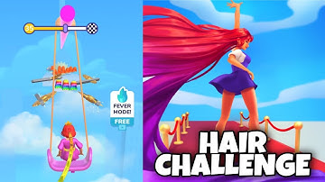 Huge Update | Hair Challenge All Levels Android Gameplay Walkthrough HD Level 31-35