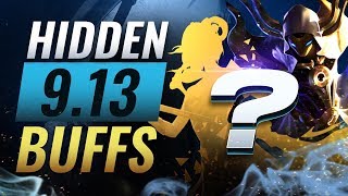 The Hidden Buffs of Patch 9.13 - League of Legends Season 9