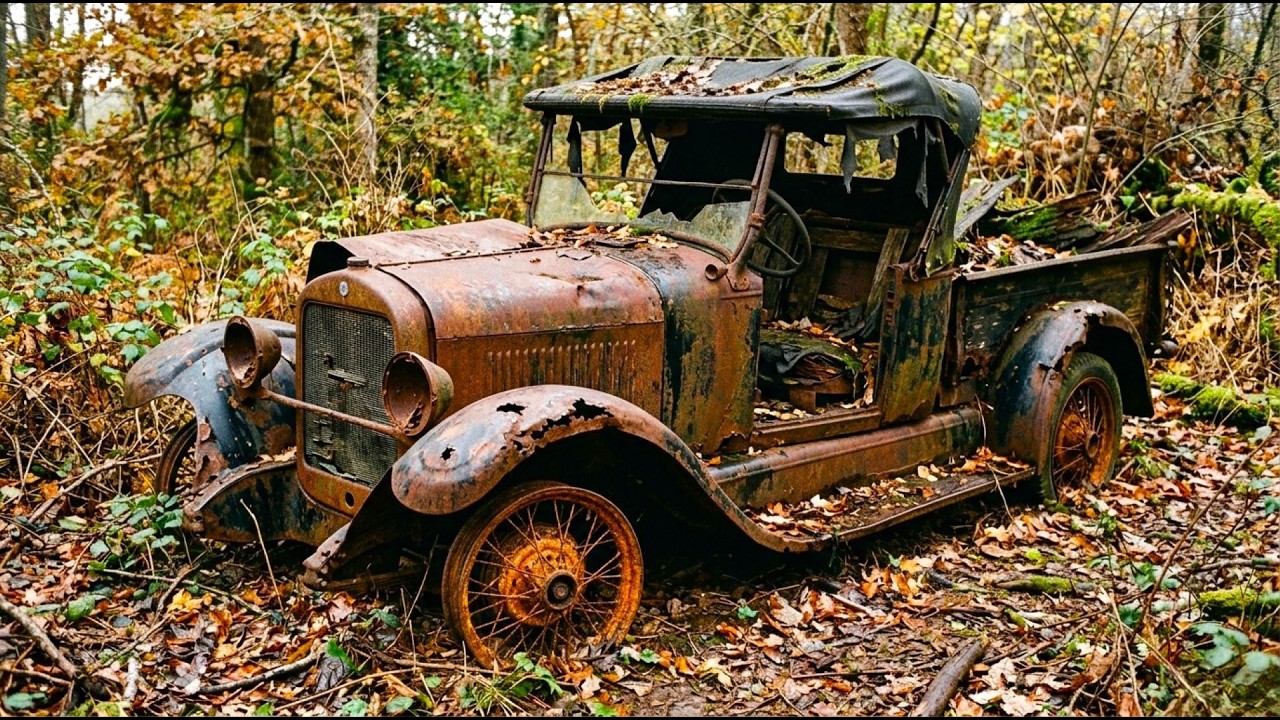 From Forgotten to Flawless – ASMR Rebuild of 1921 Chevrolet 490 roadster pickup – Complete Revival!