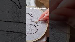 Basic flower embroidery stitch art embroidery handembroidery handmade embroiderydesign needle