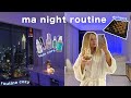 Ma night routine cozy et aesthetic  sport skin care et self care