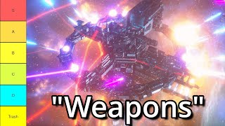 A TERRIBLE Console Stellaris Weapons Tier List
