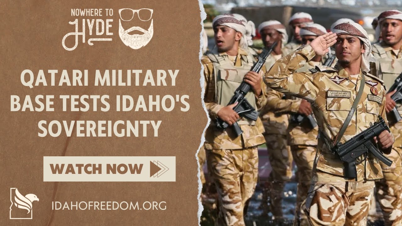 Qatari Army Ranks Nowhere To Hyde -- Qatari Military Base Tests Idaho's Sovereignty - YouTube
