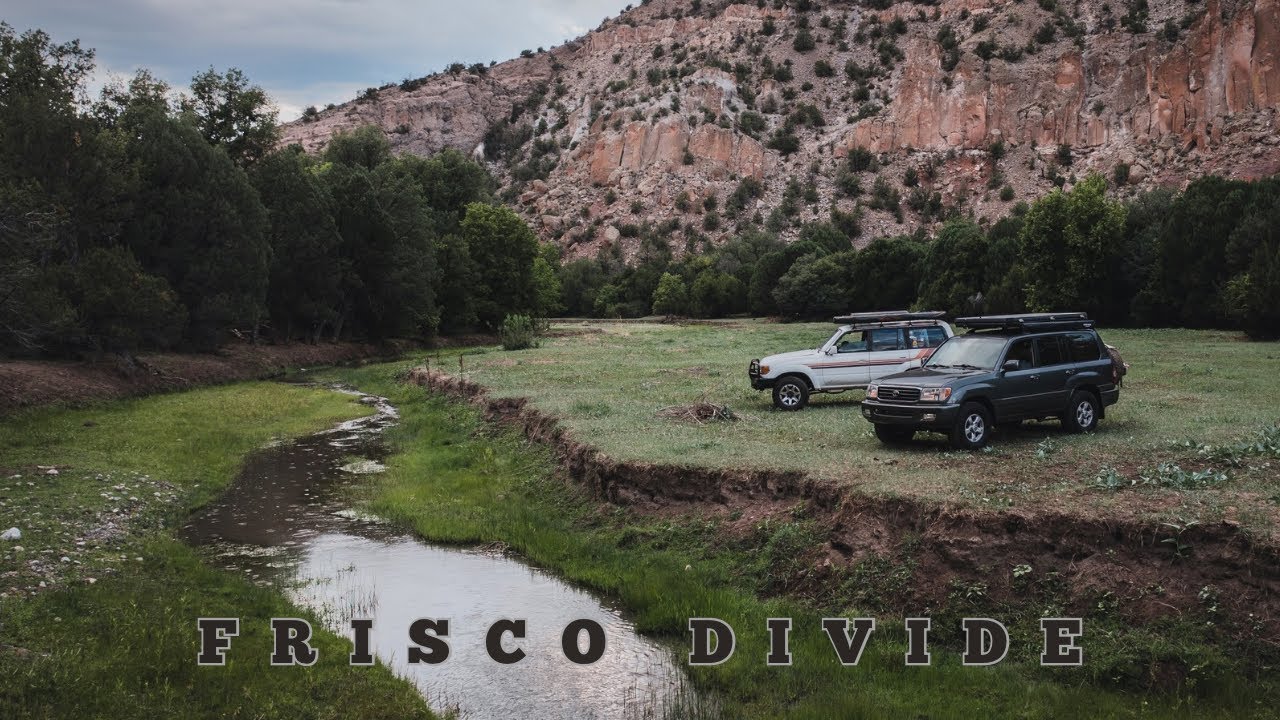 Overlanding the Frisco Divide in my new 100 Series Land Cruiser