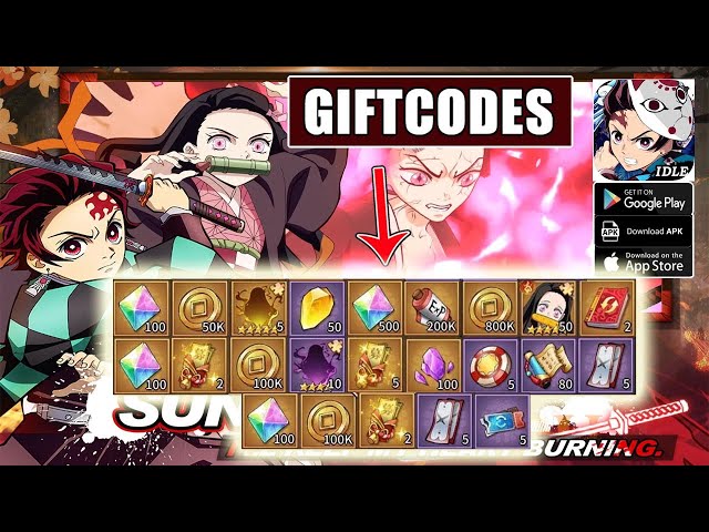 Get Gift Code Demon Slayer Mobile