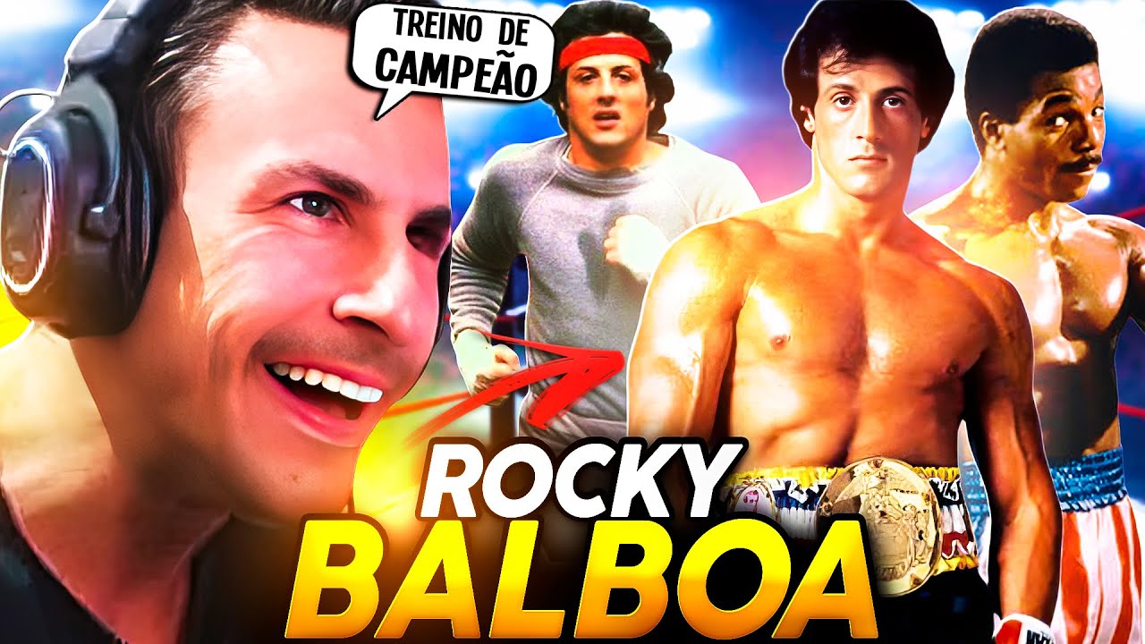 SUPER XANDÃO ASSISTINDO ROCKY, UM LUTADOR - ROCKY BALBOA