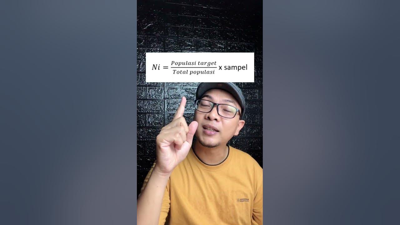 Cocok untuk populasi yang banyak | cluster random sampling