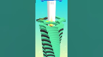 Stack Ball 💥🔥💥🔥 MAX Level Gameplay #short #stackball #viral #shorts