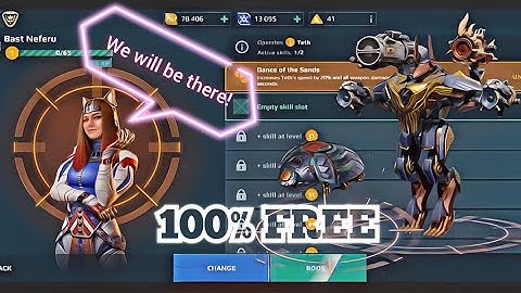 War Robots: TETH from free data pads on 11.4.