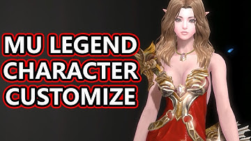 MU LEGEND Online CBT2 Character Customization
