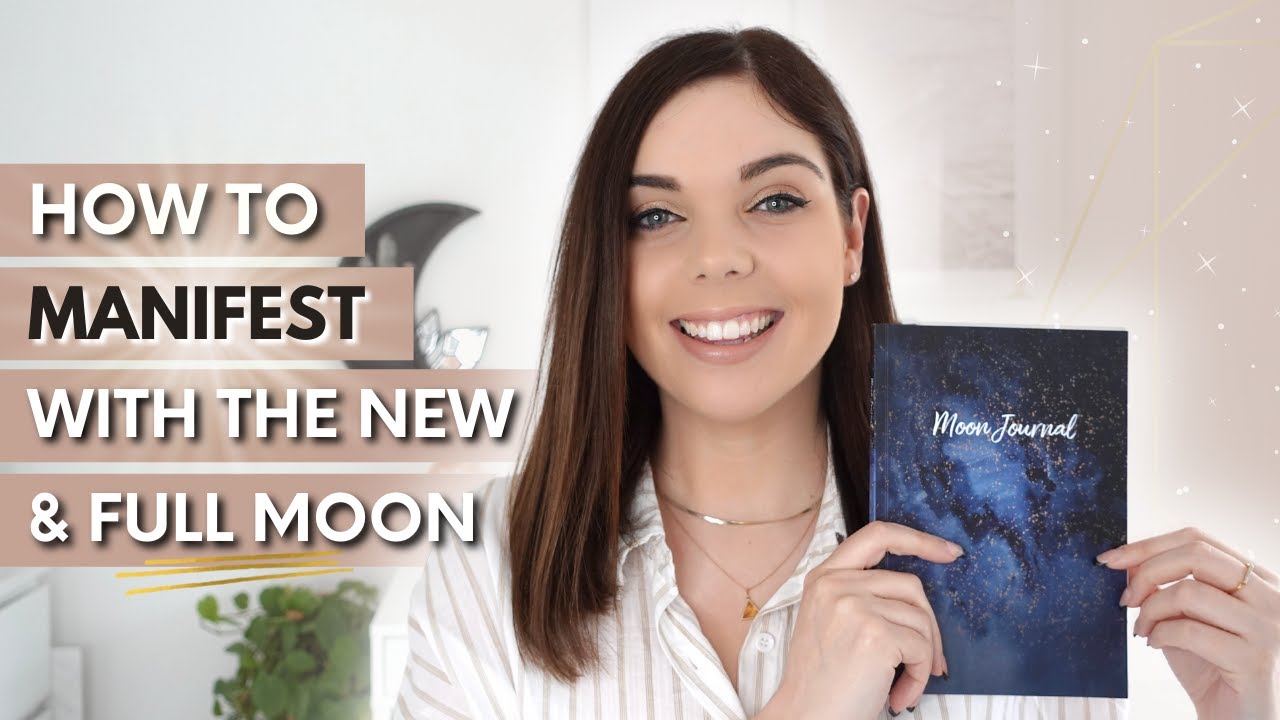 HOW TO MANIFEST WITH THE NEW & FULL MOON | LAW OF ATTRACTION | Emma Mumford